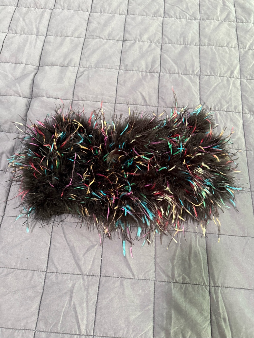 Feather Multicolor Tube Top